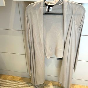 Bcbg Rap open shirt/light sweater size small